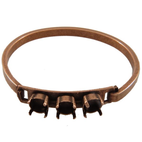 Empty Three Box 8.5 mm SS39 ID Bracelets