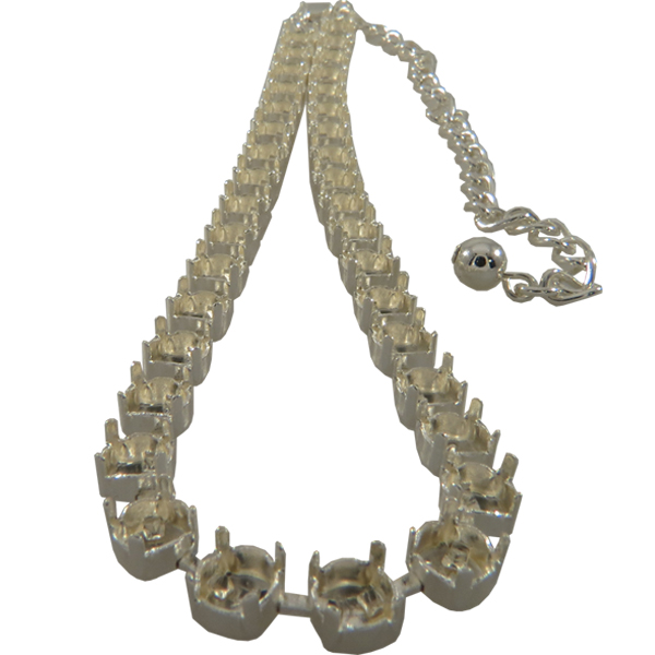 Premium Austrian Empty 36 Box Necklaces 6 mm