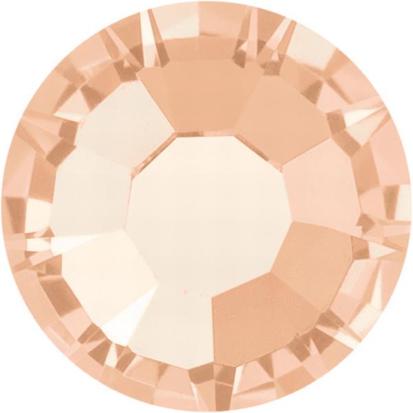 Preciosa MC MAXIMA Flat Back Light Peach ss34