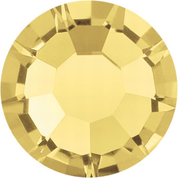 Preciosa MC MAXIMA Flat Back Light Topaz ss30