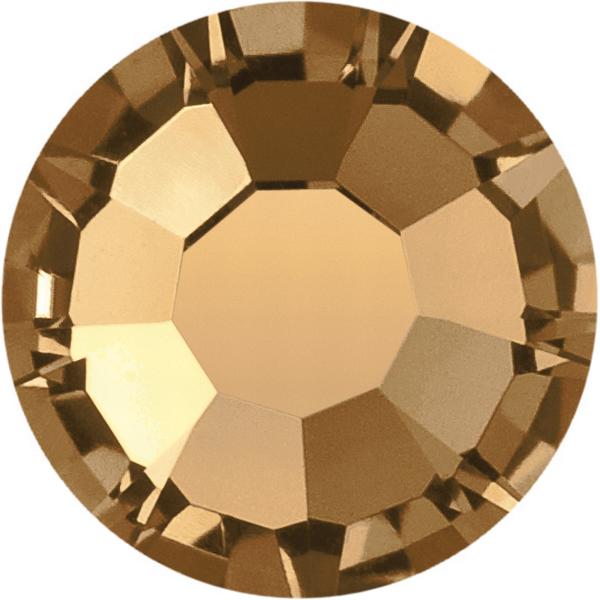 Preciosa MC MAXIMA Flat Back Smoked Topaz ss34