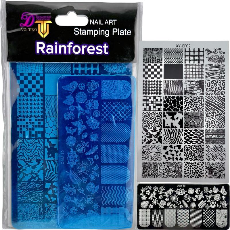 Tino Vo Rainforest Stamping Plate