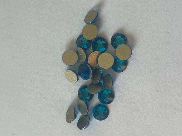 Bling! Flatback Rhinestones 20ss Capri Blue
