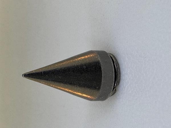 Screw Back Cone Spike 15mm Gunmetal