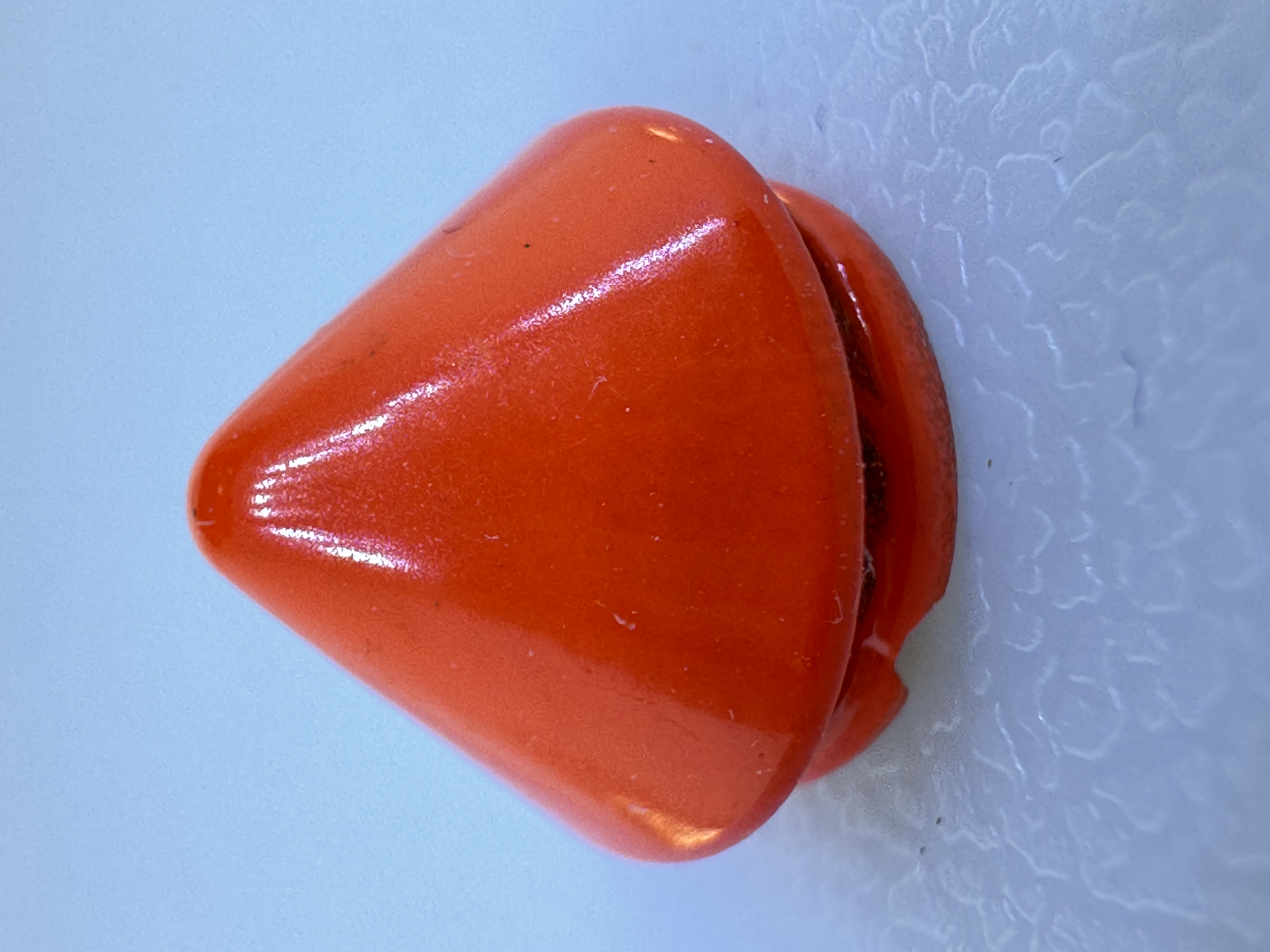 Screw Back Cone 9.5 x 6 Neon Orange Spike