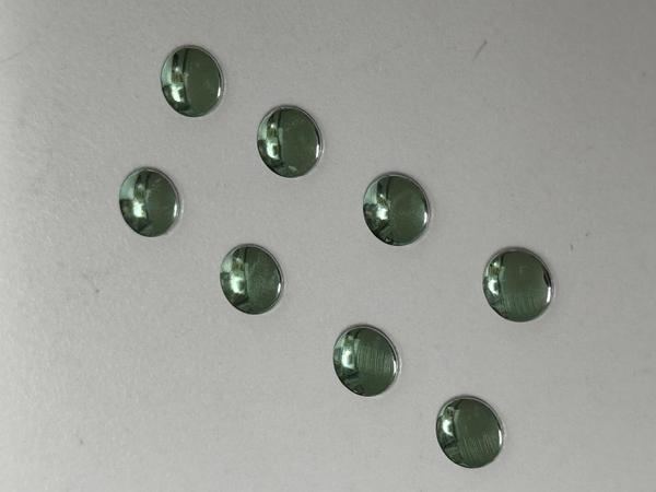 Iron on Round Nailhead 5mm Peridot