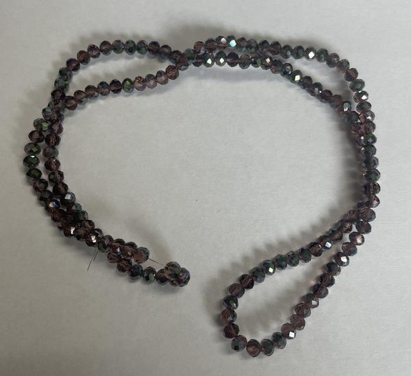 Spark Briolette Beads Light Amethyst AB 4mm