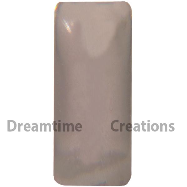 Iron On Rectangle Nailheads 2.5 x 7mm Bronze