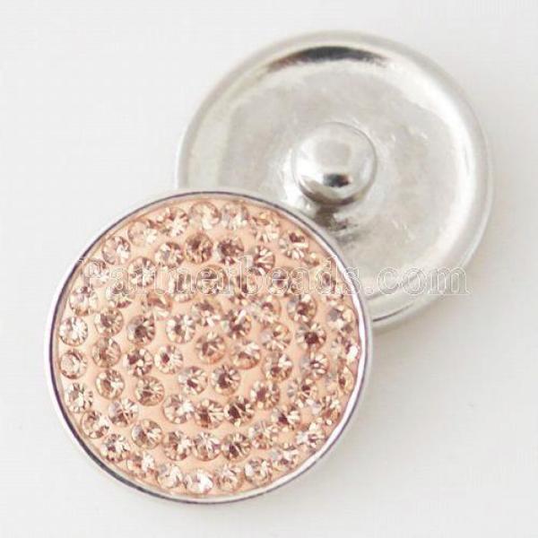 Light Peach Pave Snap