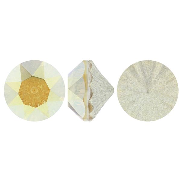 Bling! 1088/G Round Pointed Back Chatons Sunshine ss39