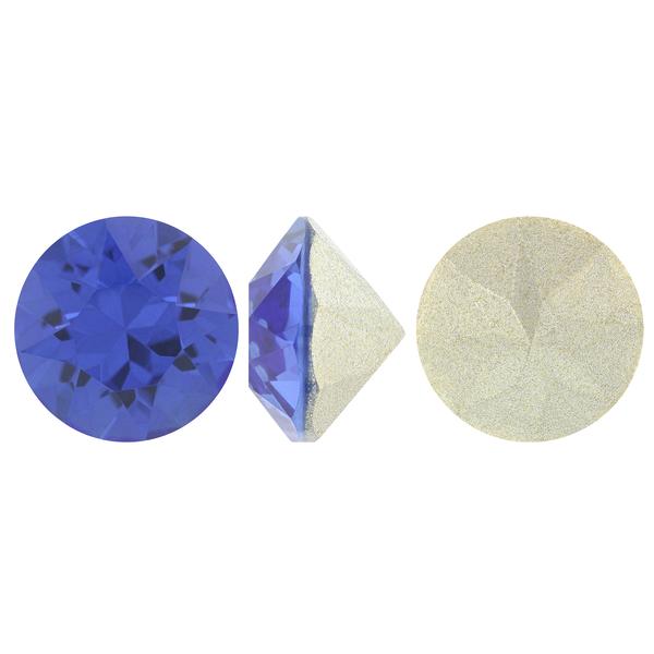 Bling! 1088 Round Pointed Back Chatons Sapphire ss39