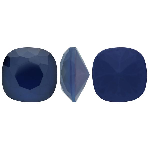 Bling! Crystal Square Cushion Faceted Fancy Stone, Royal Blue MK 12mm
