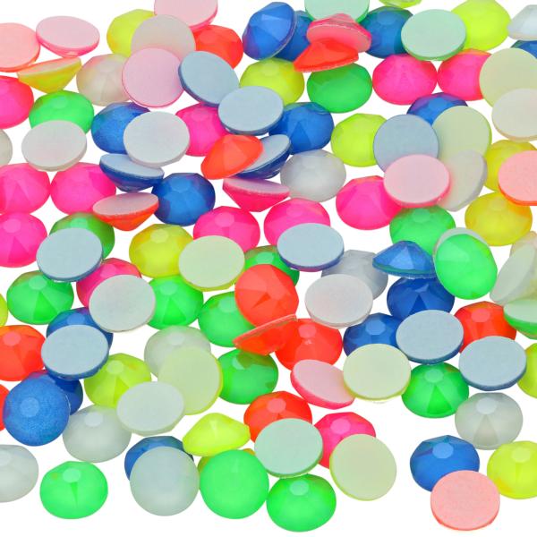 Dreamtime Crystal DC 2088 Flat Back Crystal Electric Mix SS20-144 Piece Package