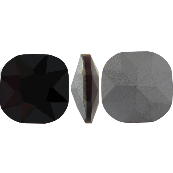 Spark Crystal Square Cushion Faceted Fancy Stone, Merlot 16mm