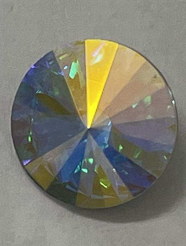 Bling!  1122 Rivoli Fancy Stone, Crystal AB 12mm