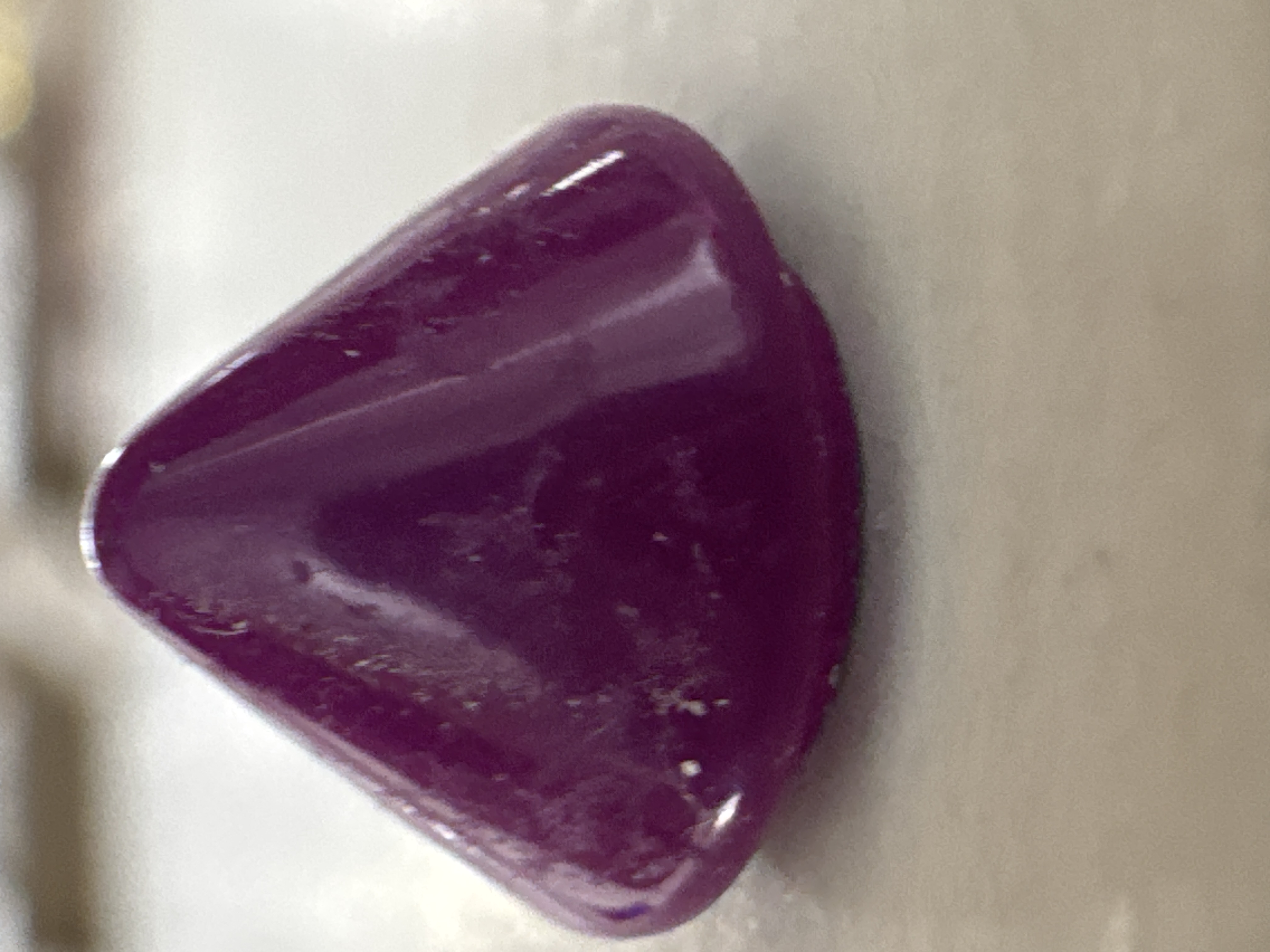 Screw Back Cone 9.5 x 6 Neon Purple Spike