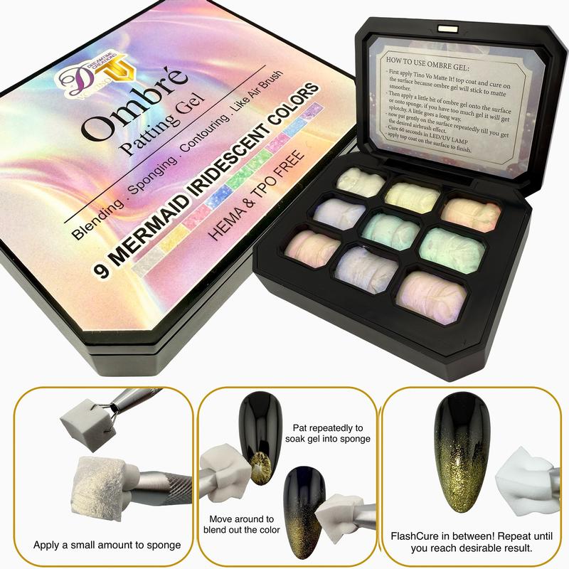 Tino Vo Iridescent Mermaid Ombre Patting Gel