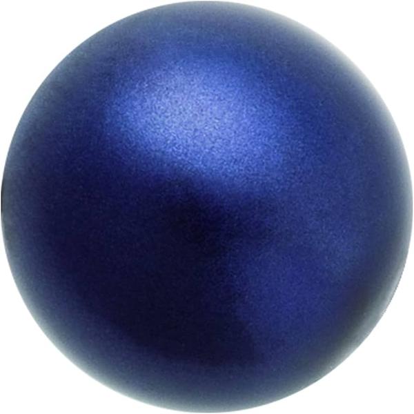 Preciosa Maxima Round Pearl Bead, Dark Blue, 10mm