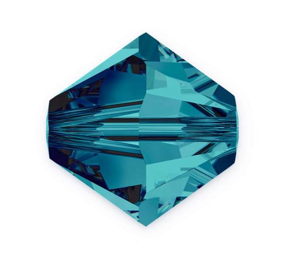 Preciosa 451 69 302 Bicone Bead 4mm Indicolite