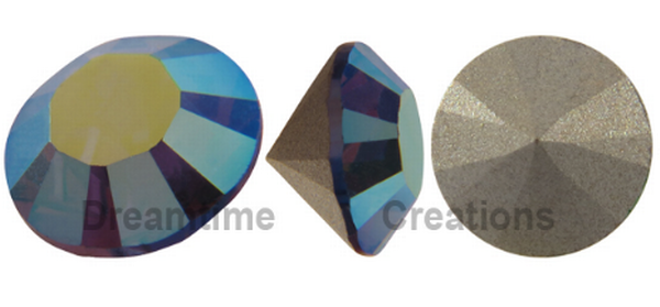 Dreamtime Crystal DC 1028 Chaton Tanzanite AB PP12