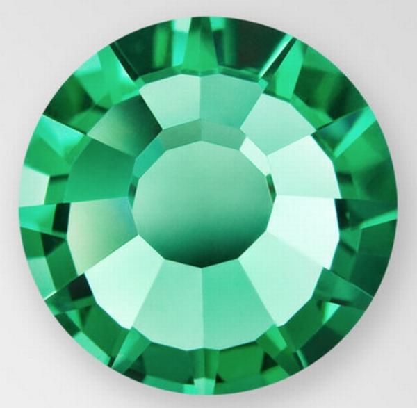 Preciosa VIVA12 Rhinestones Flatback MC Chaton Rose 34ss Mint Green