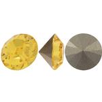 Dreamtime Crystal DC 1028 Chaton Light Topaz PP24