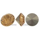 Dreamtime Crystal DC 1028 Chaton Light Colorado Topaz PP12