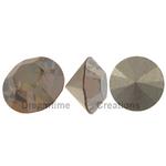Dreamtime Crystal 1028 Round Rhinestones ss39 Light Colorado Topaz Satin