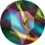 Dreamtime Crystal DC 1088 Chaton Crystal Rainbow Dark SS39