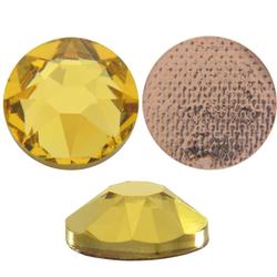 Swarovski 2078 XIRIUS Rose Hotfix Light Topaz SS20