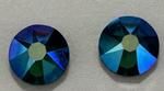 Swarovski 2078 XIRIUS Rose Hotfix Majestic Green Shimmer SS30