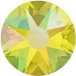 Swarovski 2088 XIRIUS Rose Flat Back Citrine Shimmer SS34