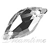 Swarovski Diamond Leaf Sew-On-Stone 3254