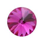 Preciosa 436 11 177 Rivoli Maxima 12mm Fuchsia