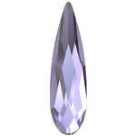 Dreamtime Crystal DC 2304 Raindrop Flat Back Crystal Vitrail Light 10x2.8mm