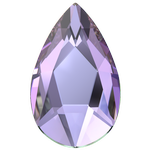 Dreamtime Crystal DC 2303 Pear Shaped Flat Back Crystal Vitrail Light 14x9mm