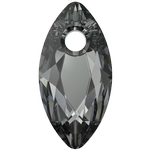 Dreamtime Crystal DC 6437 Marquise Cut Pendant Crystal Silver Night