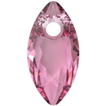 Dreamtime Crystal DC 6437 Marquise Cut Pendant Rose 9mm