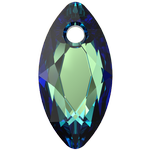 Dreamtime Crystal DC 6437 Marquise Cut Pendant Crystal Bermuda Blue P 11.5 mm
