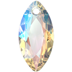 Dreamtime Crystal DC 6437 Marquise Cut Pendant Crystal Shimmer 16 mm