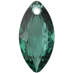 Dreamtime Crystal DC 6437 Marquise Cut Pendant Emerald 16 mm