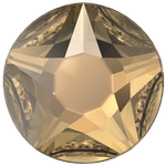 Dreamtime Crystal DC 2100 Star Flat Back Crystal Golden Shadow SS12