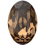 Dreamtime Crystal DC 4120 Oval Fancy Stone Reinvented Light Smoked Topaz 18x13mm