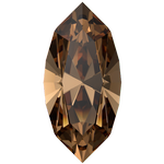 Dreamtime Crystal DC 4228 Navette Fancy Stone Reinvented Light Smoked Topaz 5x2.5mm