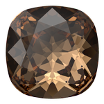 Dreamtime Crystal DC 4470 Cushion Cut Square Fancy Stone Reinvented Light Smoked Topaz 10mm