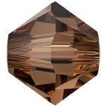 Dreamtime Crystal DC 5328 Bicone Bead Reinvented Smoked Topaz 4mm