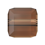 Dreamtime Crystal DC 5601 Cube Beads 6mm Reinvented Smoked Topaz