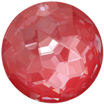 Dreamtime Crystal DC 1383 Thin Round Stone Crystal Poppy Red Ignite 10mm