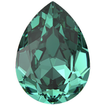 Dreamtime Crystal DC 4320 Pear Shaped Fancy Stone ReInvented Caribbean Green 18x13mm