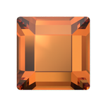 Dreamtime Crystal DC 2400 Square Flat Back Dark Orange 3mm